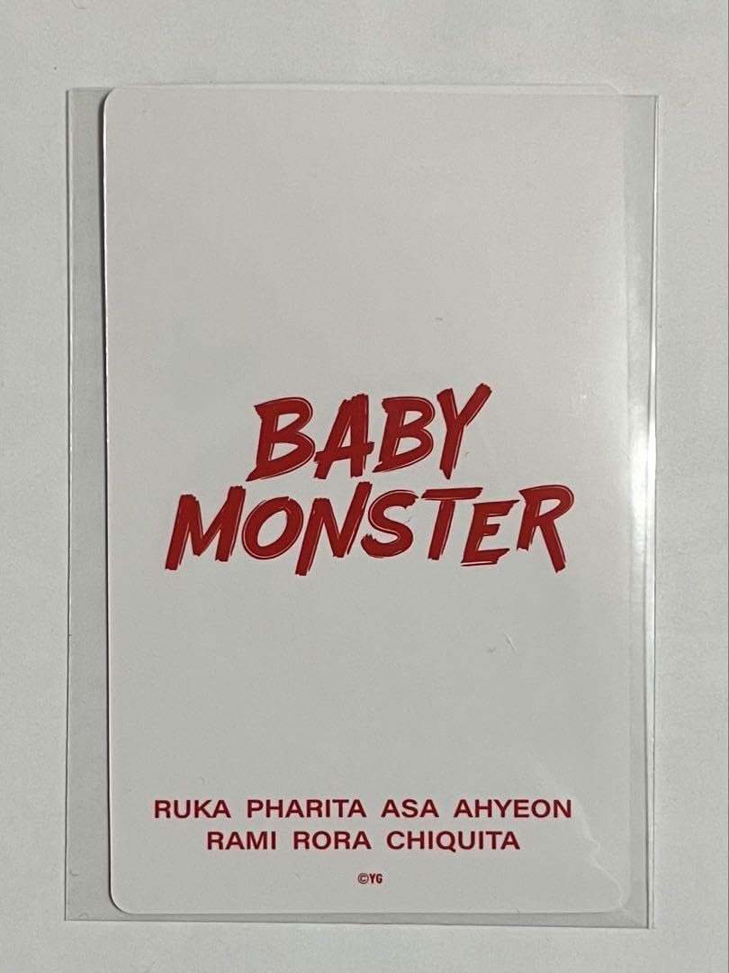 Amazon.co.jp: BABYMONSTER ベビモン AHYEON アヒョン トレカ : おもちゃ